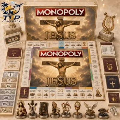 Monopoly Jesus Collector Edition Board Game Monopoly Jesus Collector Edition Board Game