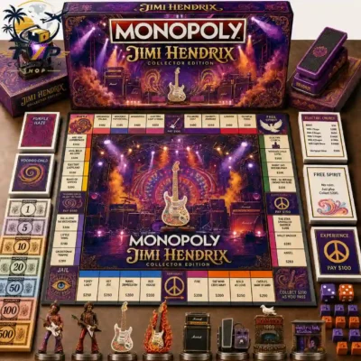 Monopoly Jimi Hendrix Collector's Edition Board Game