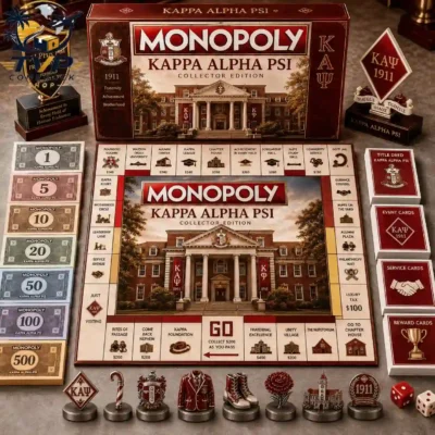Monopoly Kappa Alpha Psi Collector's Edition Board Game