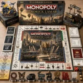 Kendrick Lamar Monopoly Collector Edition board game set by Tvpcomebackshop