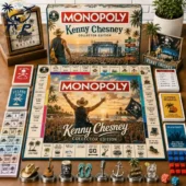 Kenny Chesney Monopoly Collector Edition board game set by Tvpcomebackshop
