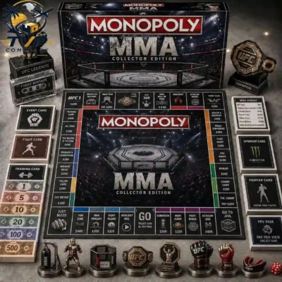 Monopoly MMA Limited Collector's Edition Board Game