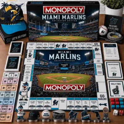 Monopoly Miami Marlins Collector's Edition Board Game