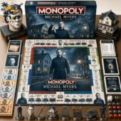 Michael Myers Monopoly collector edition board game set by Tvpcomebackshop