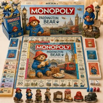 Monopoly Paddington Bear Limited Collector Edition Board Game