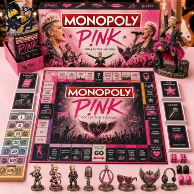 Monopoly P!nk Limited Collector Edition Board Game 2026