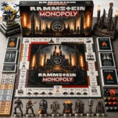 Rammstein Monopoly Collector Edition board game set by Tvpcomebackshop
