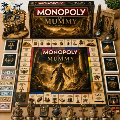 Monopoly The Mummy Limited Collector's Edition Board Game