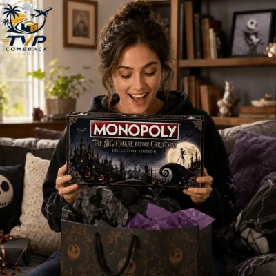 Monopoly The Nightmare Before Christmas Collector's Edition Board Game