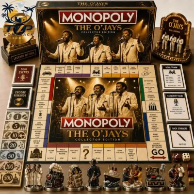 Monopoly The O'Jays Limited Collector Edition Board Game
