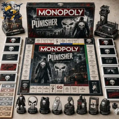 Monopoly The Punisher Limited Collector's Edition Board Game 2026