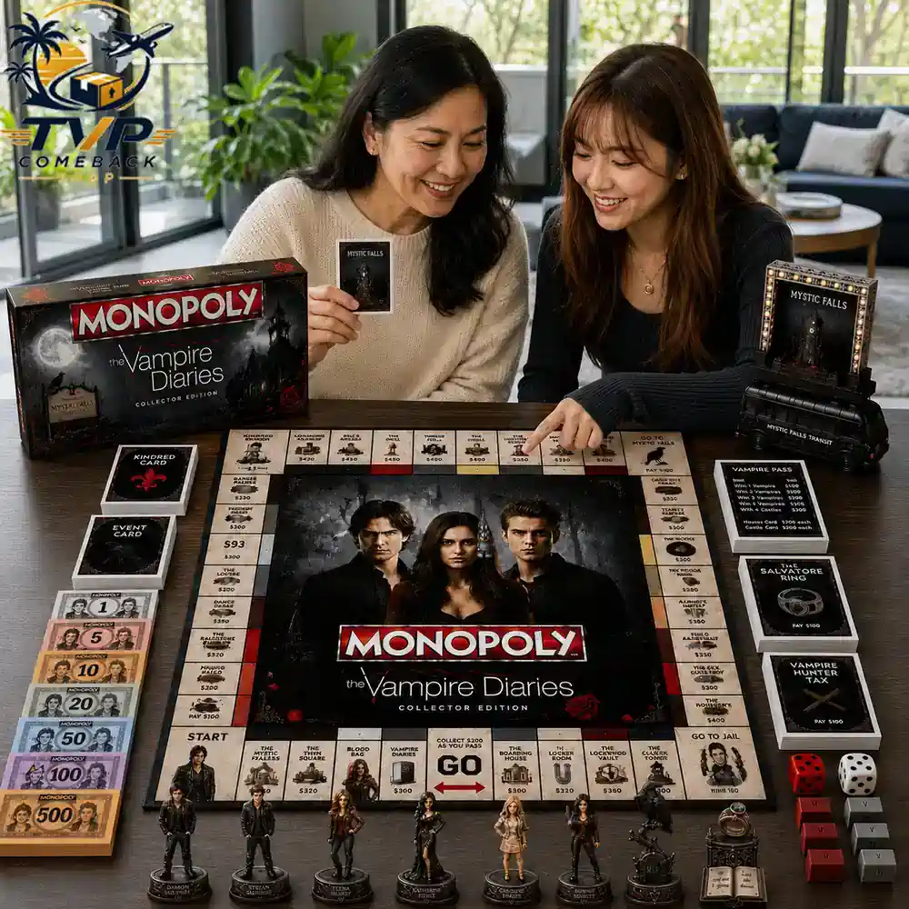 Monopoly The Vampire Diaries Collector Edition Board Game Monopoly The Vampire Diaries Collector Edition Board Game
