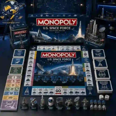 Monopoly U.S. Space Force Collector Edition Board Game Monopoly U.S. Space Force Collector Edition Board Game