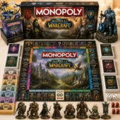 World of Warcraft Collector Edition Monopoly board game set with miniatures by Tvpcomebackshop