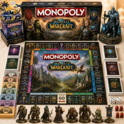 Monopoly World of Warcraft Collector's Edition Board Game