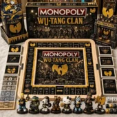 Monopoly Wu-Tang Clan Collector's Edition Board Game 1 Wu-Tang Clan Monopoly Collector Edition board game set by Tvpcomebackshop
