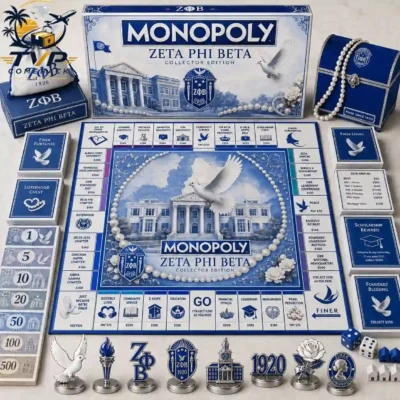 Monopoly Zeta Phi Beta Collector Edition Board Game