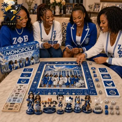 Monopoly Zeta Phi Beta Collector Edition Board Game Monopoly Zeta Phi Beta Collector Edition Board Game