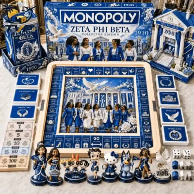 Monopoly Zeta Phi Beta Collector Edition Board Game