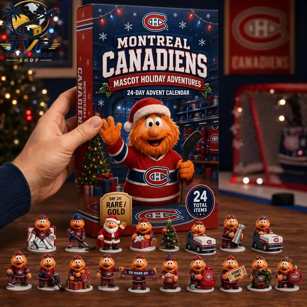 Montreal Canadiens Youppi! Mascot Holiday Advent Calendar 2026 Montreal Canadiens Youppi! Mascot Holiday Advent Calendar 2026