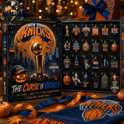 New York Knicks The Curse Is Broken Advent Calendar 2026