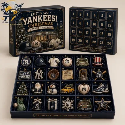 New York Yankees Baseball Christmas Advent Calendar 2026