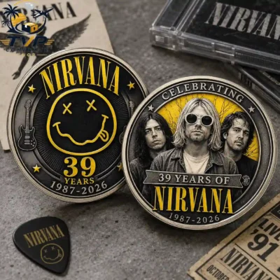 Nirvana 39th Anniversary 1987-2026 Collectible Coin