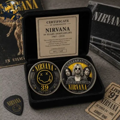 Nirvana 39th Anniversary 1987-2026 Collectible Coin