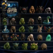 North American Cryptids miniature creature collection from Tvpcomebackshop