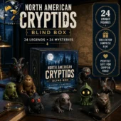 North American Cryptids blind box set with 24 unique folklore creature figures by Tvpcomebackshop