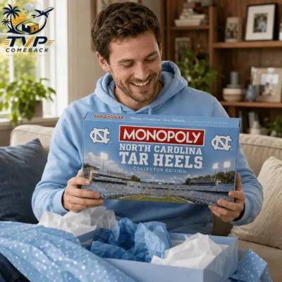North Carolina Tar Heels Collector Edition Monopoly Board Game