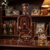 Oklahoma Sooners 2026 National Champions commemorative whiskey decanter