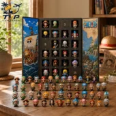 One Piece advent calendar featuring miniature anime character figurines by Tvpcomebackshop