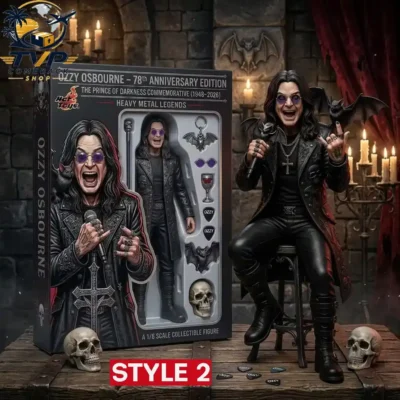 Ozzy Osbourne 78th Anniversary Hot Toys Collectible Figure