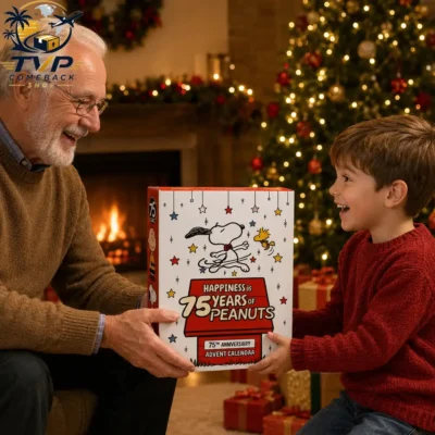 Peanuts 75th Anniversary Advent Calendar 2026