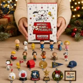 Peanuts 75th Anniversary Advent Calendar 2026 2 Peanuts 75th Anniversary Advent Calendar collection with 24 miniatures
