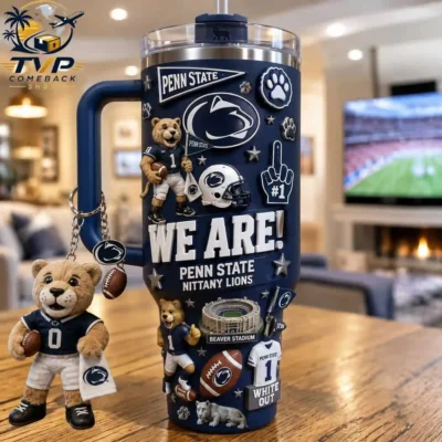 Penn State Nittany Lions We Are 40oz Edition Tumbler With Handle Penn State Nittany Lions We Are 40oz Edition Tumbler With Handle