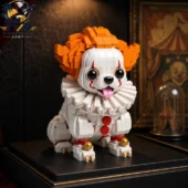 Pennywise the Clown dog brick building set