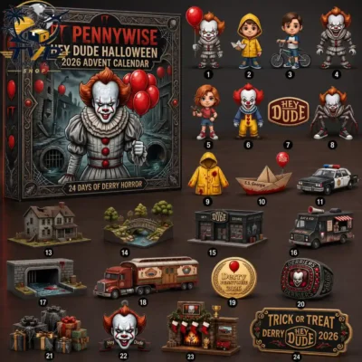 Pennywise IT Halloween Advent Calendar 2026