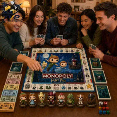 Peter Pan Monopoly Board Game 2026