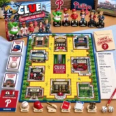 Philadelphia Phillies Clue Game Day Sabotage Edition board game by Tvpcomebackshop.