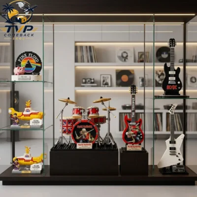Pick Your Legend Rock Band Music Collector's Brick Set Series Pick Your Legend Rock Band Music Collector's Brick Set Series