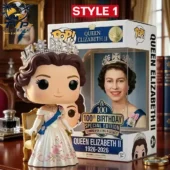 Queen Elizabeth II commemorative collectible figure by Tvpcomebackshop