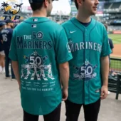 Seattle Mariners 50th Anniversary jersey from Tvpcomebackshop