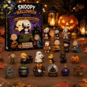Snoopy Halloween 2026 Advent Calendar 1 Snoopy Halloween 2026 Advent Calendar featuring 24 Peanuts-themed figures and decorations