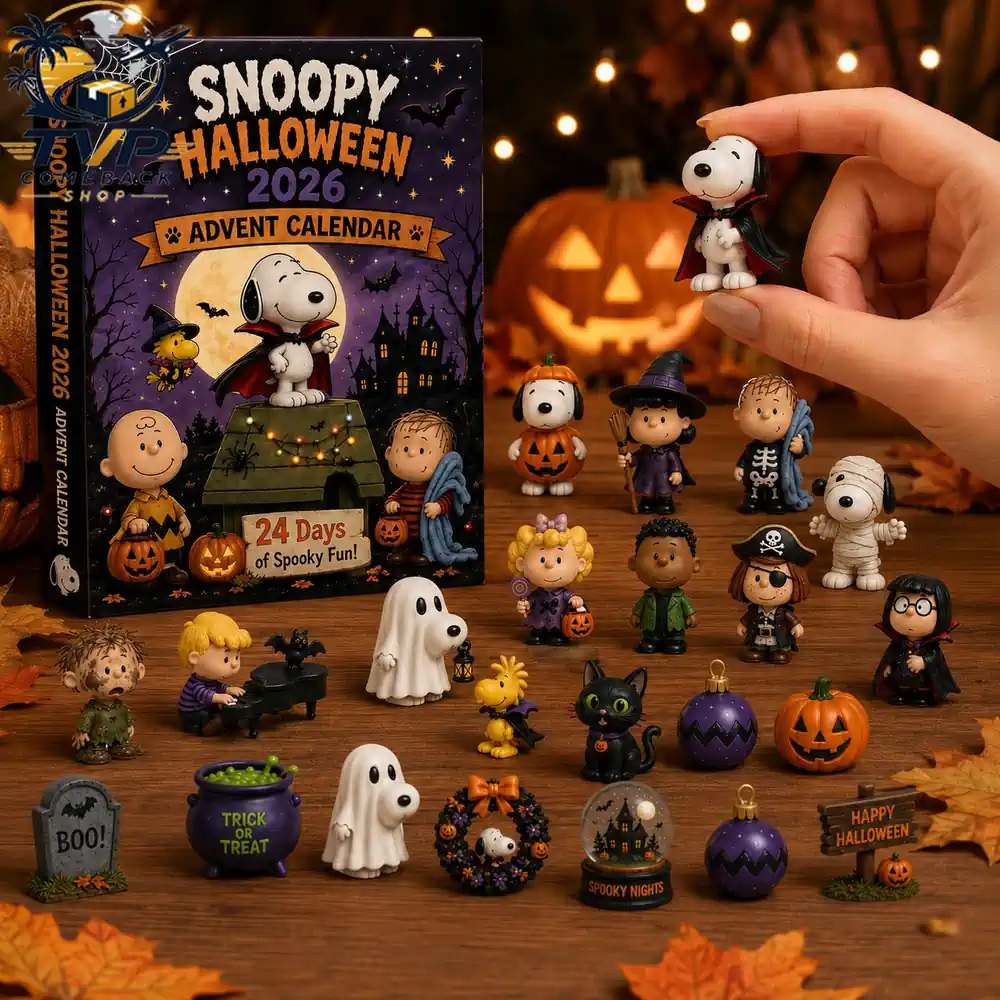 Snoopy Halloween 2026 Advent Calendar Snoopy Halloween 2026 Advent Calendar