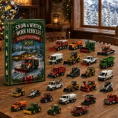 Snow & Winter Work Vehicles Advent Calendar 2026 2 2026 Snow and Winter Work Vehicles Advent Calendar display by Tvpcomebackshop