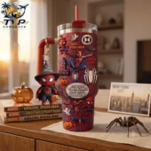 Spider-Man Trick Or Thwip Tumbler 40oz Tumbler With Handle