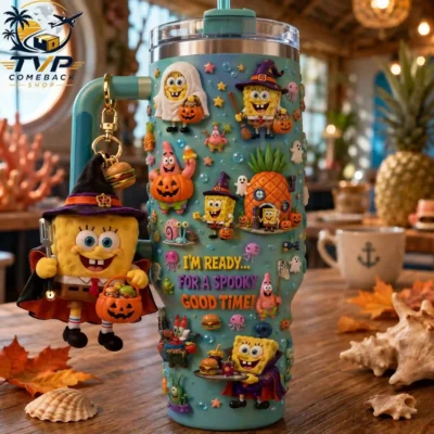 SpongeBob SquarePants Halloween 2026 Edition Tumbler With Handle SpongeBob SquarePants Halloween 2026 Edition Tumbler With Handle