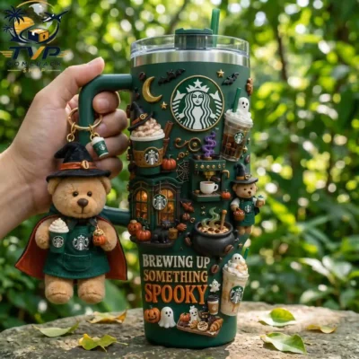 Starbuck Coffee x Spooky Halloween 2026 40oz Tumbler With Handle Starbuck Coffee x Spooky Halloween 2026 40oz Tumbler With Handle